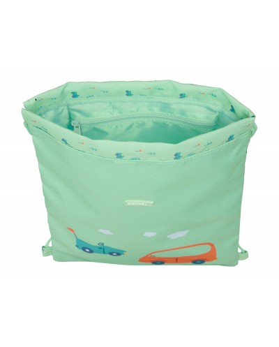 Saco plano safta junior facil limpieza preescolar 10x260x340 mm