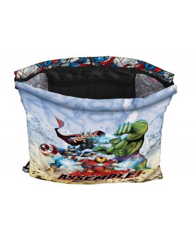 Saco plano safta junior avengers forever 10x260x340 mm