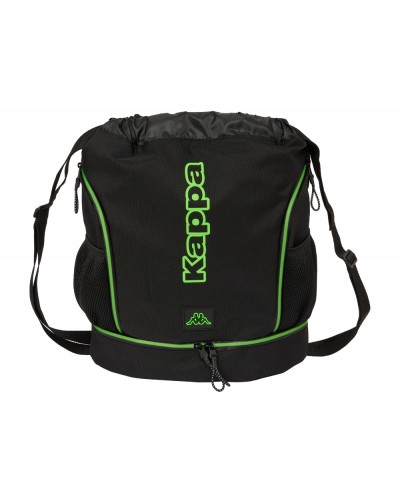 Saco mochila safta kappa black 10x350x400 mm