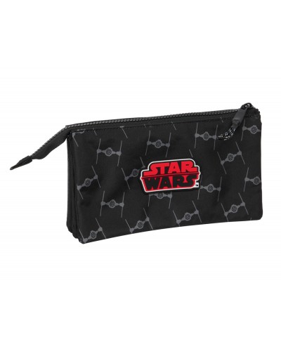 Bolso escolar portatodo safta triple star wars the fighter 30x220x120 mm