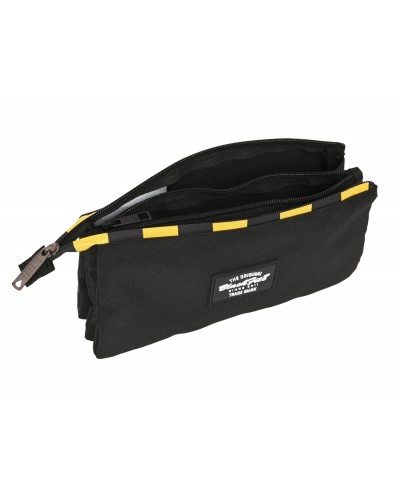 Bolso escolar portatodo safta triple reciclado blackfit8 zone 30x220x120 mm