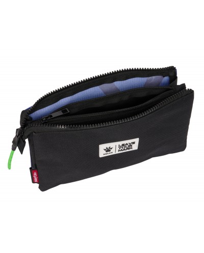 Bolso escolar portatodo safta triple kelme royal 30x220x120 mm