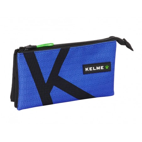 Bolso escolar portatodo safta triple kelme royal 30x220x120 mm