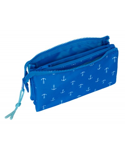 Bolso escolar portatodo safta triple donald duck 30x220x120 mm