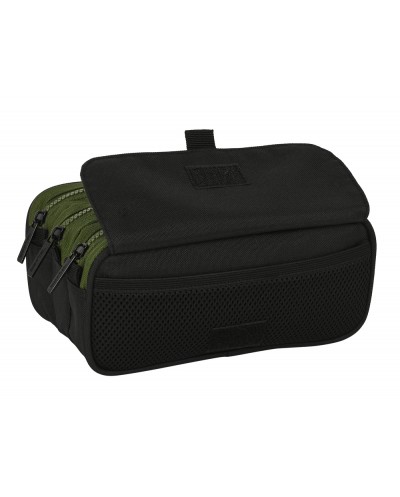 Bolso escolar portatodo safta triple big safta dark forest 80x215x100 mm