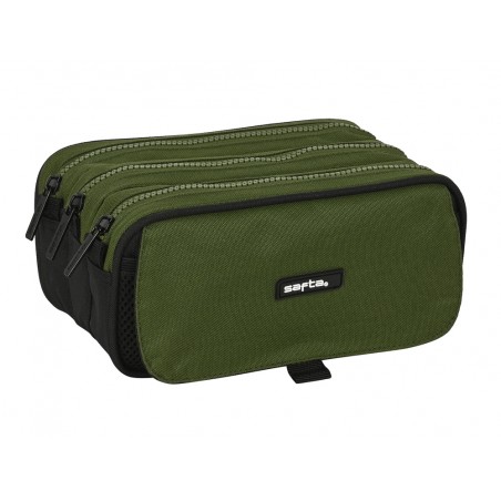 Bolso escolar portatodo safta triple big safta dark forest 80x215x100 mm