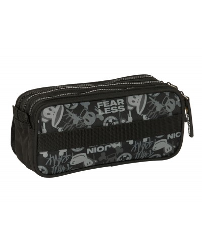 Bolso escolar portatodo safta triple big paul frank 80x215x100 mm