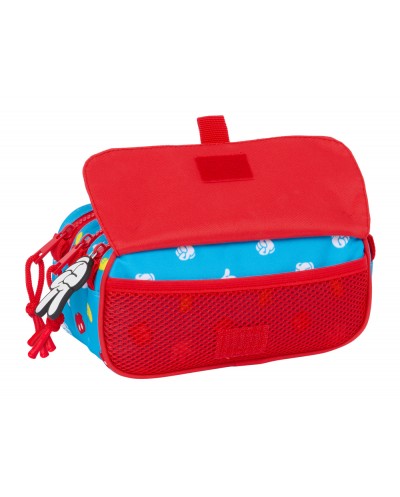 Bolso escolar portatodo safta triple big mickey mouse fantastic 80x215x100 mm