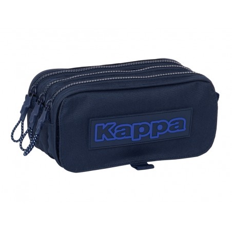 Bolso escolar portatodo safta triple big kappa blue night 80x215x100 mm