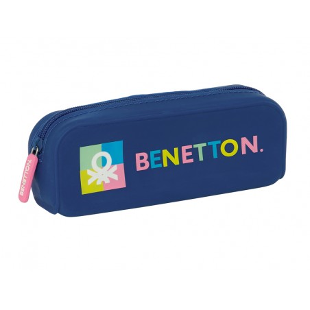 Bolso escolar portatodo safta silicona benetton cool 55x185x75 mm
