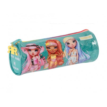 Bolso escolar portatodo safta redondo rainbow high paradise 70x200x70 mm