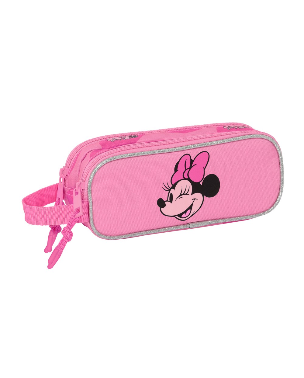 Bolso escolar portatodo safta doble minnie mouse loving 60x210x80 mm