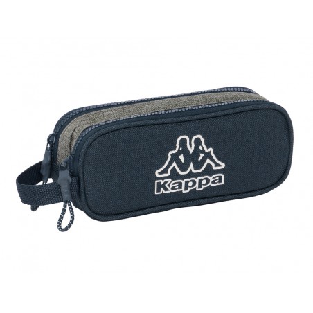 Bolso escolar portatodo safta doble kappa dark navy 60x210x80 mm