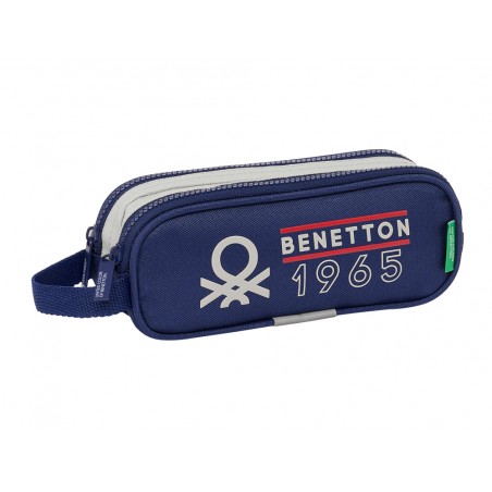 Bolso escolar portatodo safta doble benetton varsity 60x210x80 mm