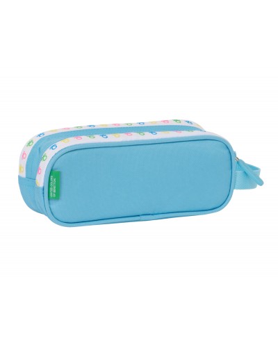 Bolso escolar portatodo safta doble benetton spring 60x210x80 mm