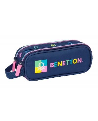 Bolso escolar portatodo safta doble benetton cool 60x210x80 mm