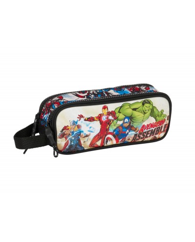 Bolso escolar portatodo safta doble avengers forever 60x210x80 mm