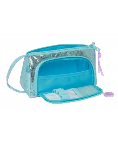 Bolso escolar portatodo safta con bolsillo desplegable vacio frozen ii hello spring 85x200x110 mm