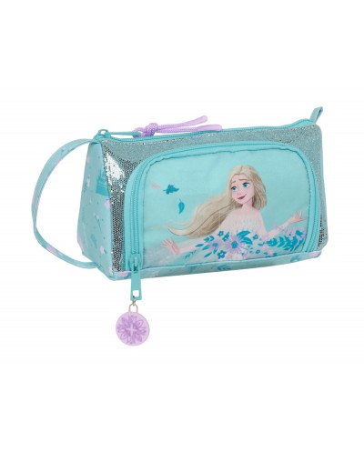 Bolso escolar portatodo safta con bolsillo desplegable vacio frozen ii hello spring 85x200x110 mm