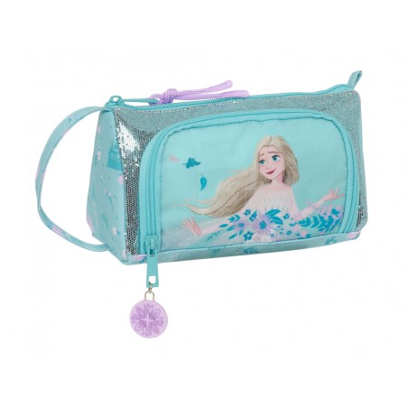 Bolso escolar portatodo safta con bolsillo desplegable vacio frozen ii hello spring 85x200x110 mm