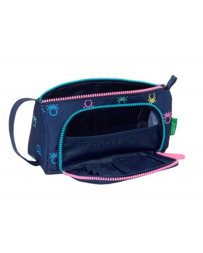 Bolso escolar portatodo safta con bolsillo desplegable vacio benetton cool 85x200x110 mm