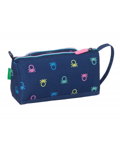 Bolso escolar portatodo safta con bolsillo desplegable vacio benetton cool 85x200x110 mm