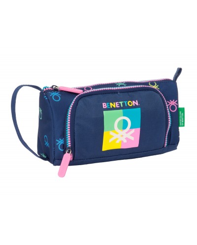 Bolso escolar portatodo safta con bolsillo desplegable vacio benetton cool 85x200x110 mm