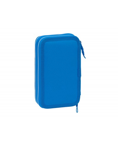 Plumier escolar safta doble cremallera 28 piezas deportivo de la coruna 40x125x195 mm