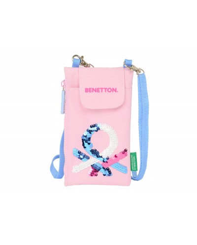 Monedero portamovil safta benetton pink 100x190 mm