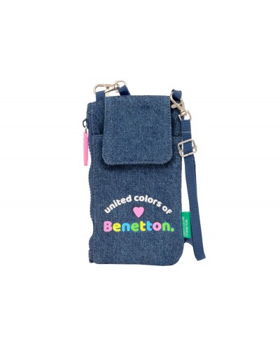 Monedero portamovil safta benetton denim 100x190mm