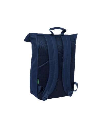 Mochila safta solapa para portatil 156 benetton italy 130x280x420 mm