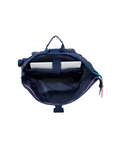 Mochila safta solapa para portatil 156 benetton cool 130x280x420 mm