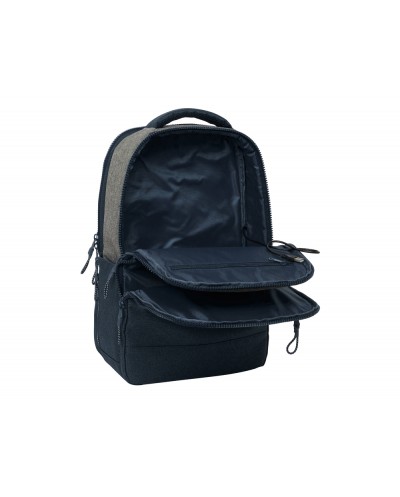Mochila safta para portatil 156 tablet usb kappa dark navy 150x290x440 mm