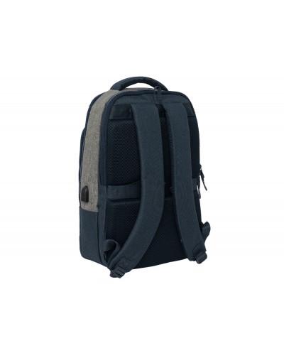 Mochila safta para portatil 156 tablet usb kappa dark navy 150x290x440 mm