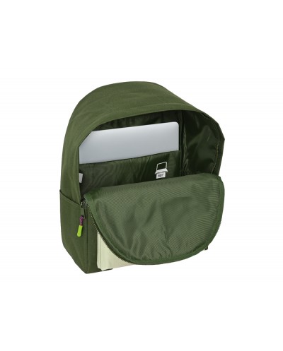 Mochila safta para portatil 141 munich bright khaki 160x310x410 mm