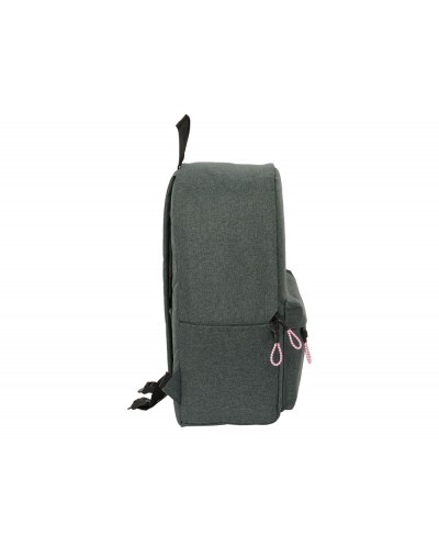 Mochila safta para portatil 141 kappa silver pink 160x310x410 mm