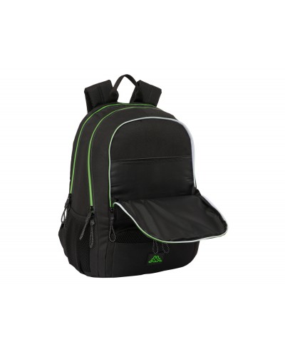 Mochila safta padel kappa black 170x300x420 mm