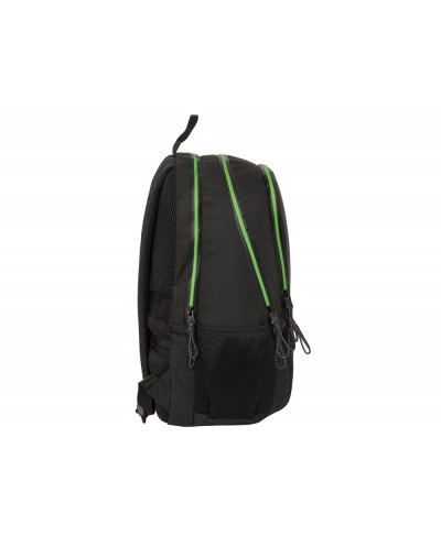 Mochila safta padel kappa black 170x300x420 mm