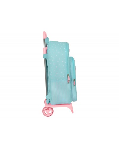 Mochila safta mod 876 con carro 905 reciclada moos butterflies 140x300x460 mm