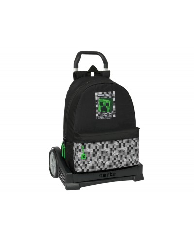 Mochila safta mod 758 con carro evolution minecraft 140x300x460 mm