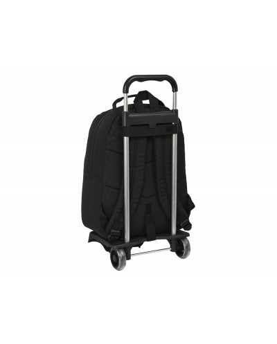 Mochila safta mod 305 con carro 905 reciclado blackfit8 zone 150x320x420 mm