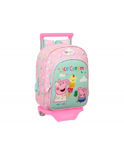 Mochila safta mod 185 con carro 705 peppa pig ice cream 110x260x340 mm