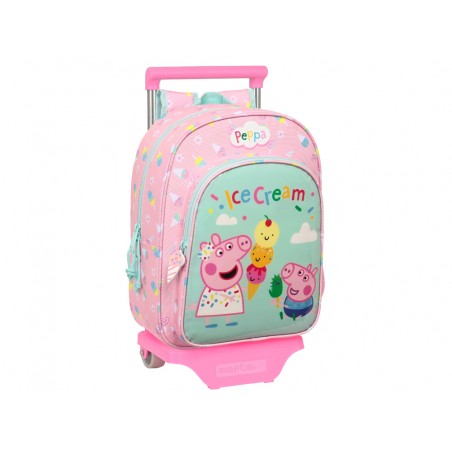 Mochila safta mod 185 con carro 705 peppa pig ice cream 110x260x340 mm