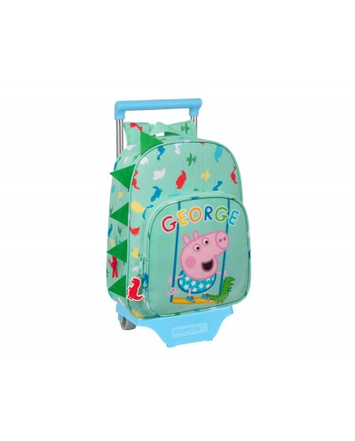 Mochila safta mod 185 con carro 705 peppa pig george 110x260x340 mm