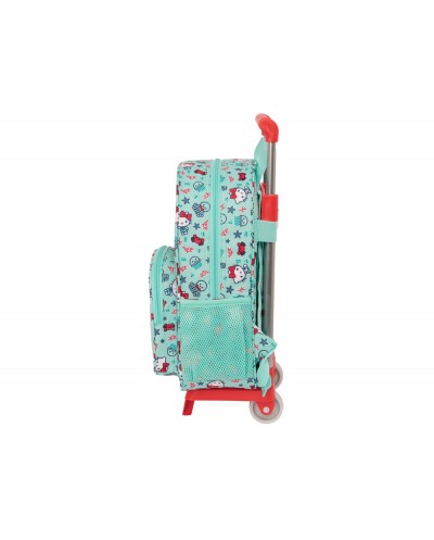 Mochila safta mod 185 con carro 705 hello kitty sea lovers 110x260x340 mm