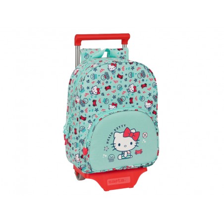 Mochila safta mod 185 con carro 705 hello kitty sea lovers 110x260x340 mm