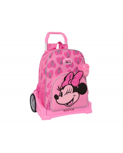 Mochila safta mod 108 con carro evolution minnie mouse loving 140x330x420 mm