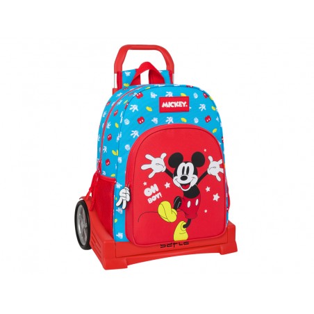 Mochila safta mod 108 con carro evolution mickey mouse fantastic 140x330x420 mm