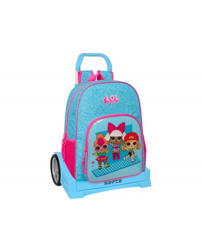 Mochila safta mod 108 con carro evolution lol surprise divas 140x330x420 mm