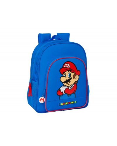 Mochila safta junior adaptable a carro super mario play 120x320x380 mm